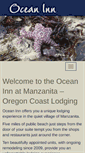 Mobile Screenshot of oceaninnatmanzanita.com